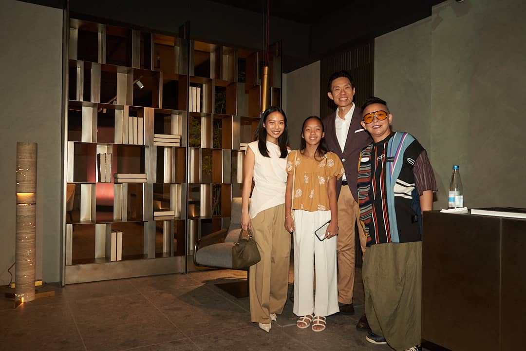 (FROM left) Bea Nazareno, Mikaela Nazareno, Joseph Tay and Rita Nazareno